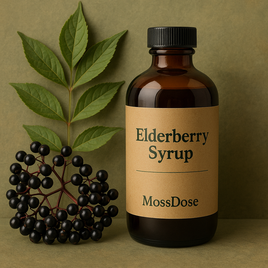 The Power of Elderberry Syrup | Natural Immune Support by MossDose NYC